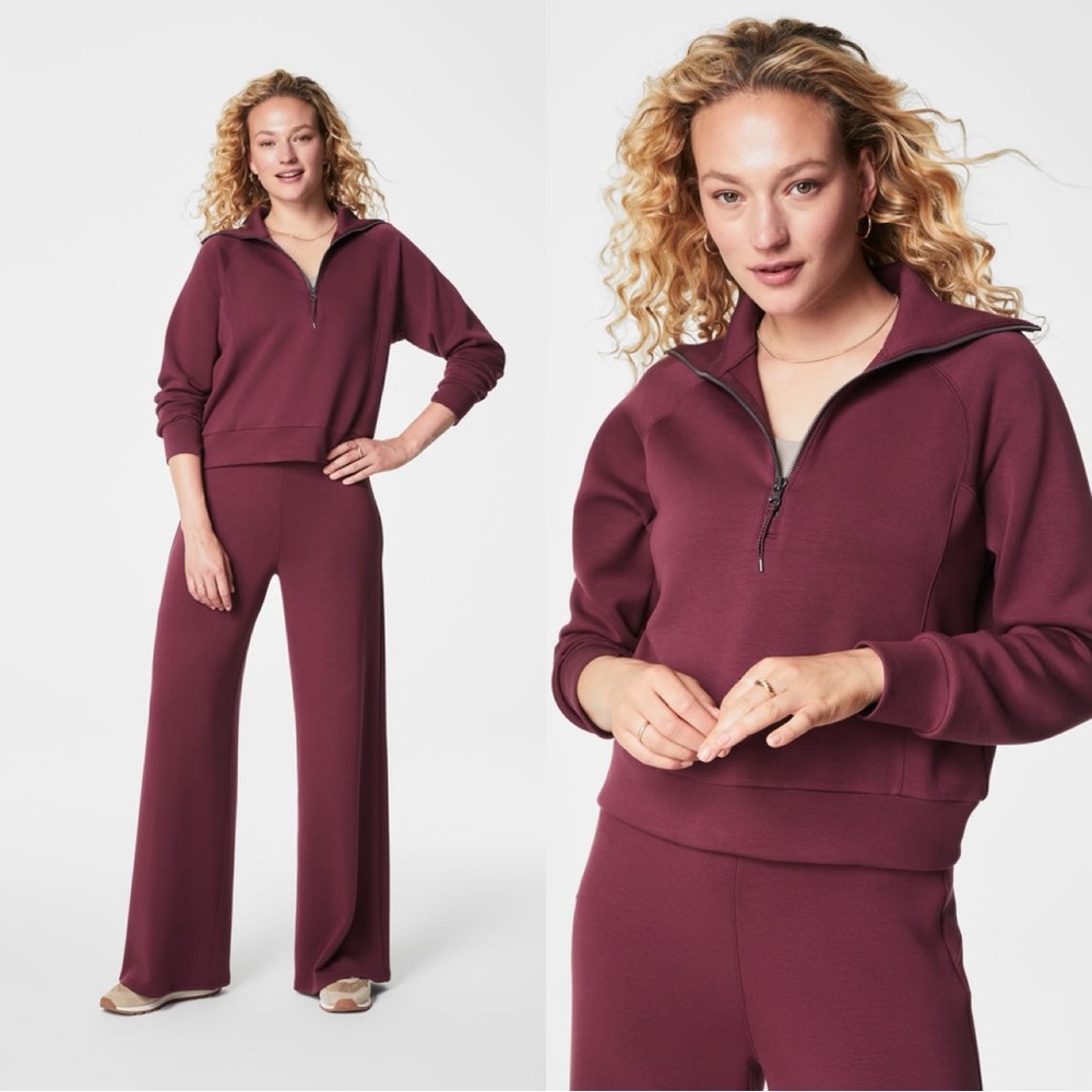 SPANX Women's Burgundy Sweater